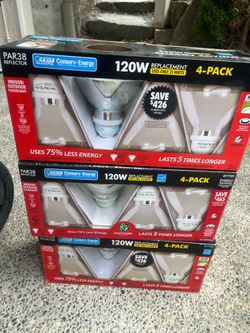 Indoor/outdoor 120 watt floodlights