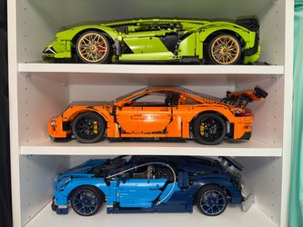 Selling my collection of 3 large LEGO Technic supercars. All three have been displayed after being built and are in very good condition.