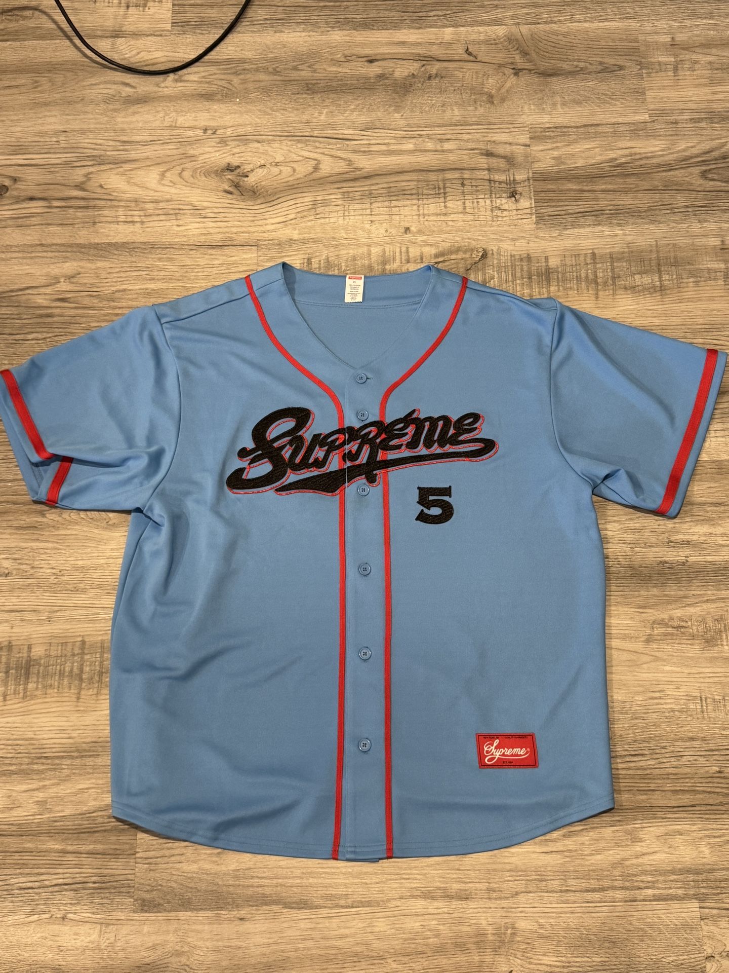 Brand New Supreme Baseball Jersey