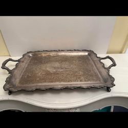 Silver Plated Tray 