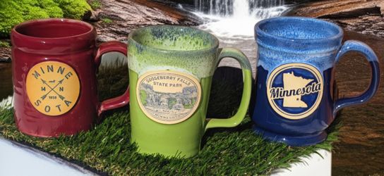 Minnesota Themed Deneen Pottery Mugs - $40 Each