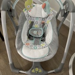 Ingenuity Swing N Go Baby Swing 
