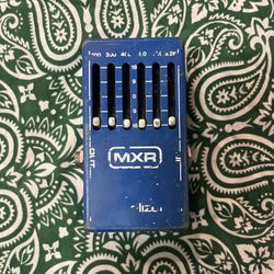 Vintage MXR 6 Band Graphic Equalizer