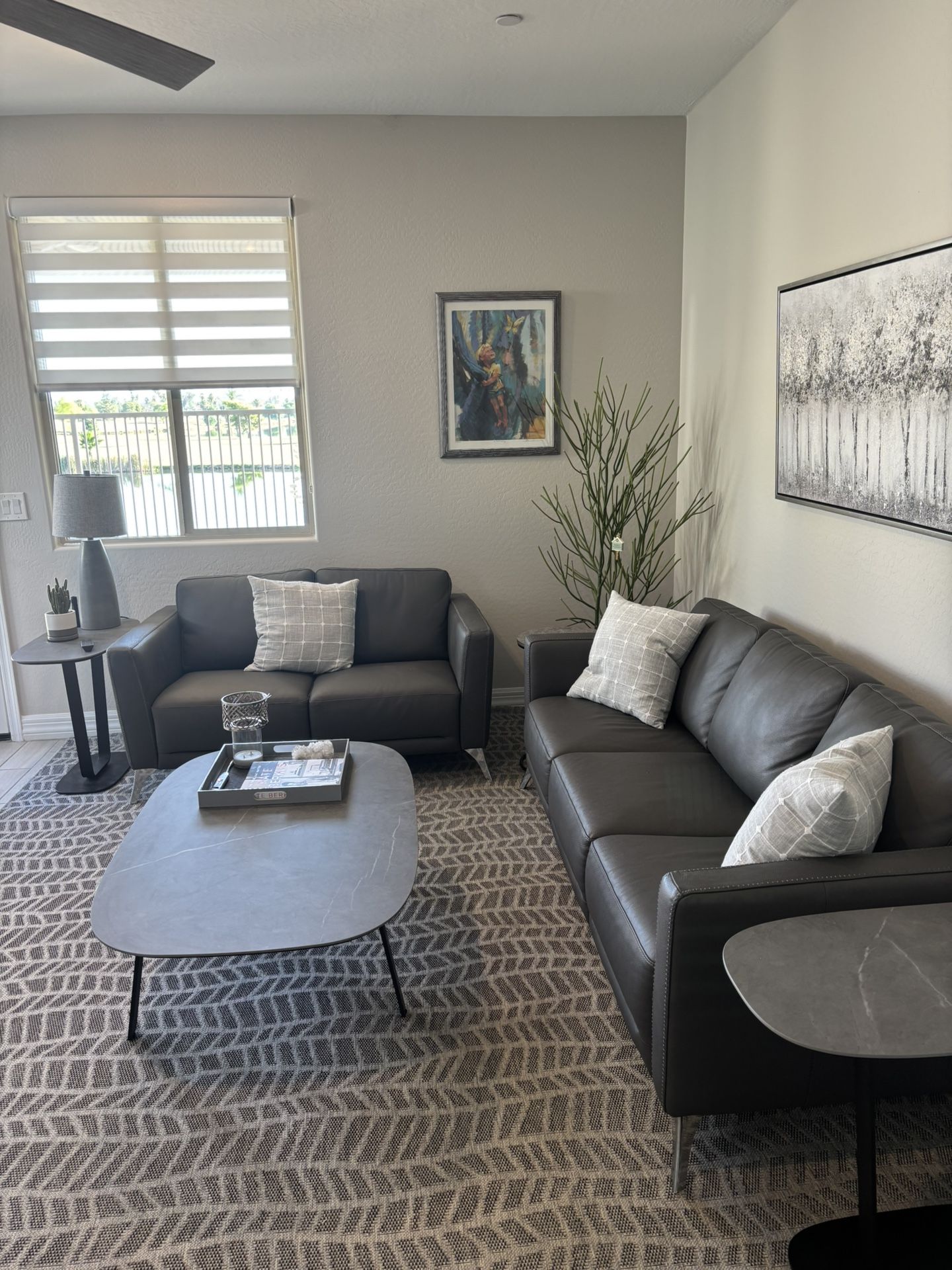 Copenhagen Sofa And loveseat
