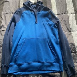 Blue And Navy Hoodie