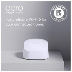 eero 6 Dual-band Mesh Wi-Fi 6 System (4-pack) - White