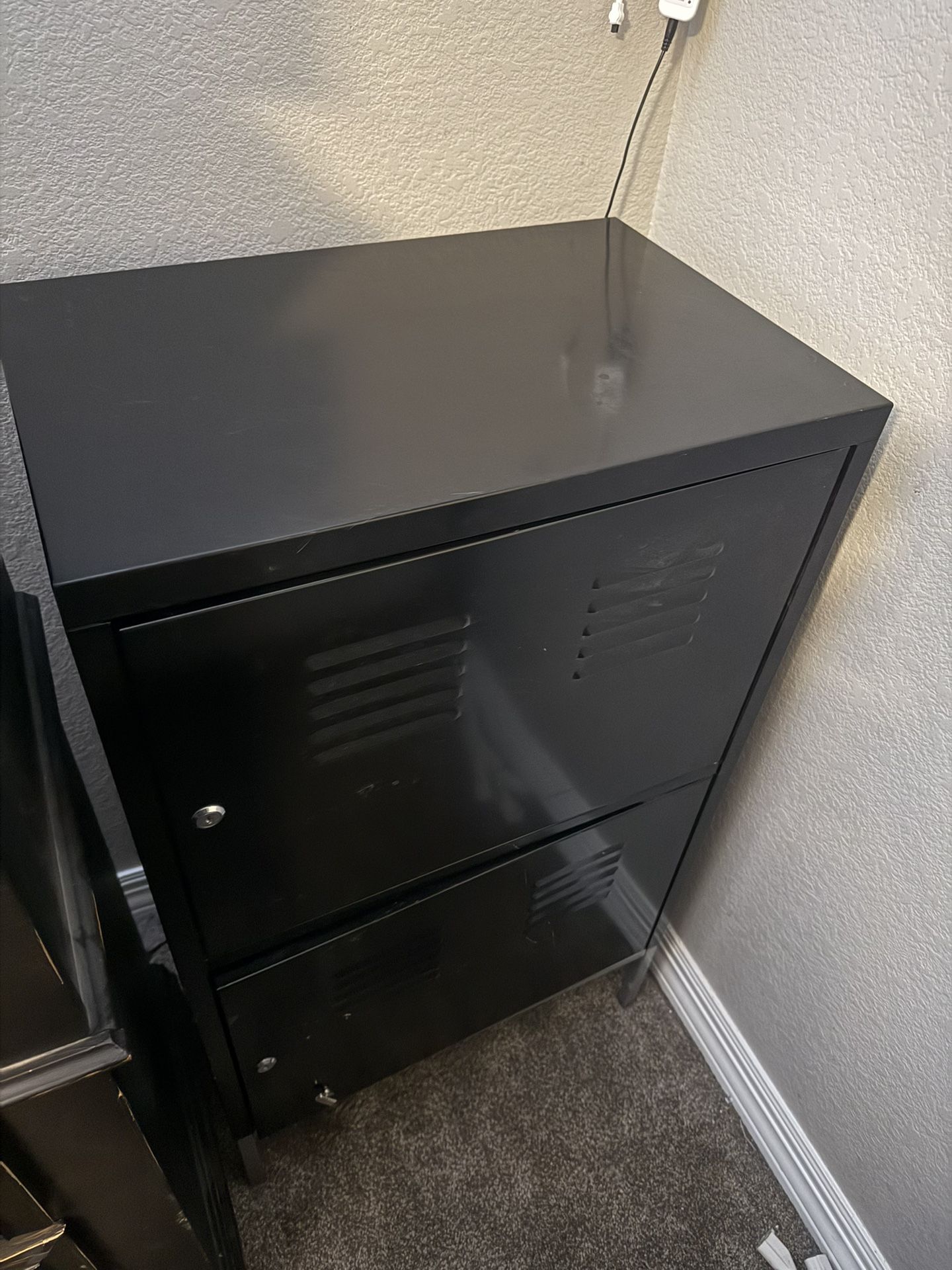 Metal Locker Style Cabinet Shelf