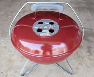 Weber Smokey Joe Premium Charcoal Grill Crimson x Yuengling