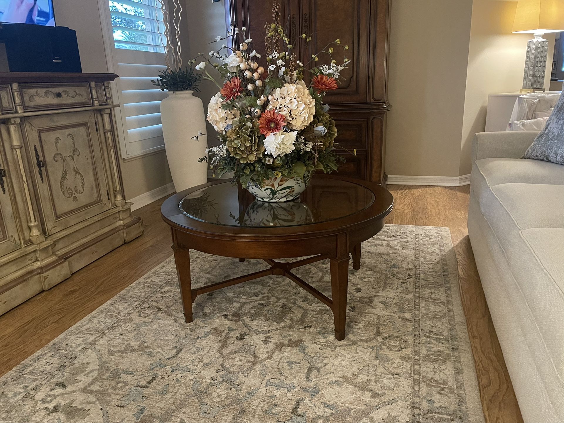 Coffee Table Glass Top