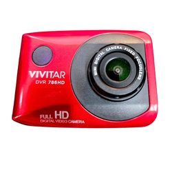 Red Vivitar DVR786HD Full HD Action Camera