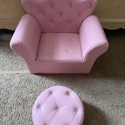 Pink princess chair