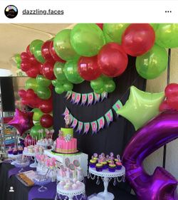 Balloon Garland Decor 