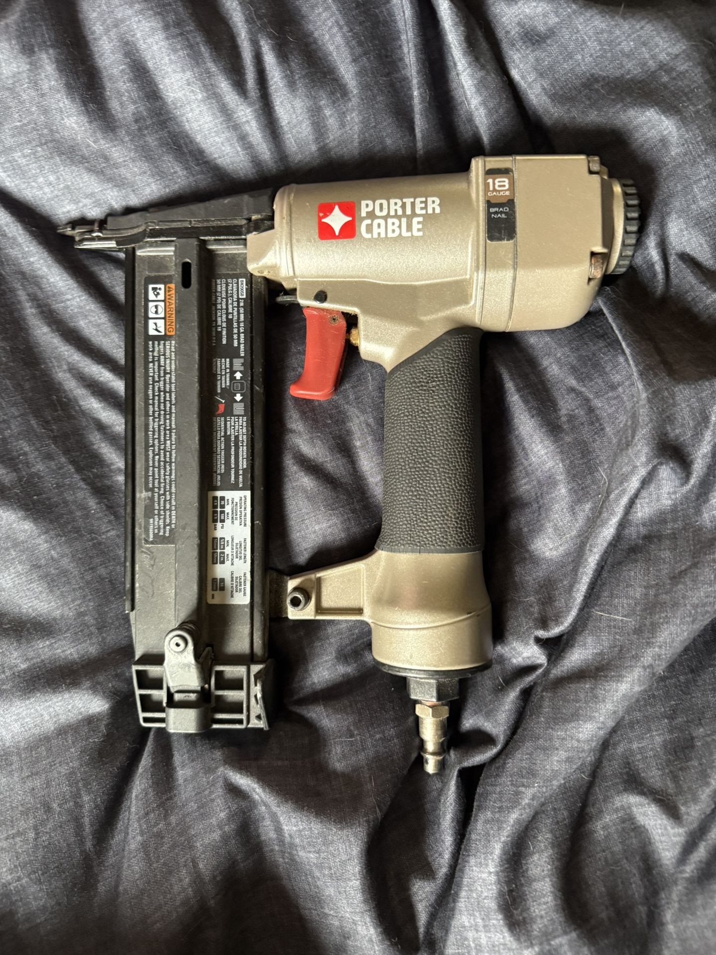 porter cable nail gun 18 gauge