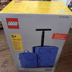Lego Luggage Blue