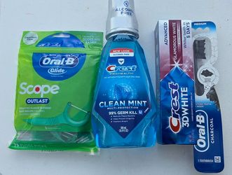 Oral-B & Crest Oral Care Bundle Set