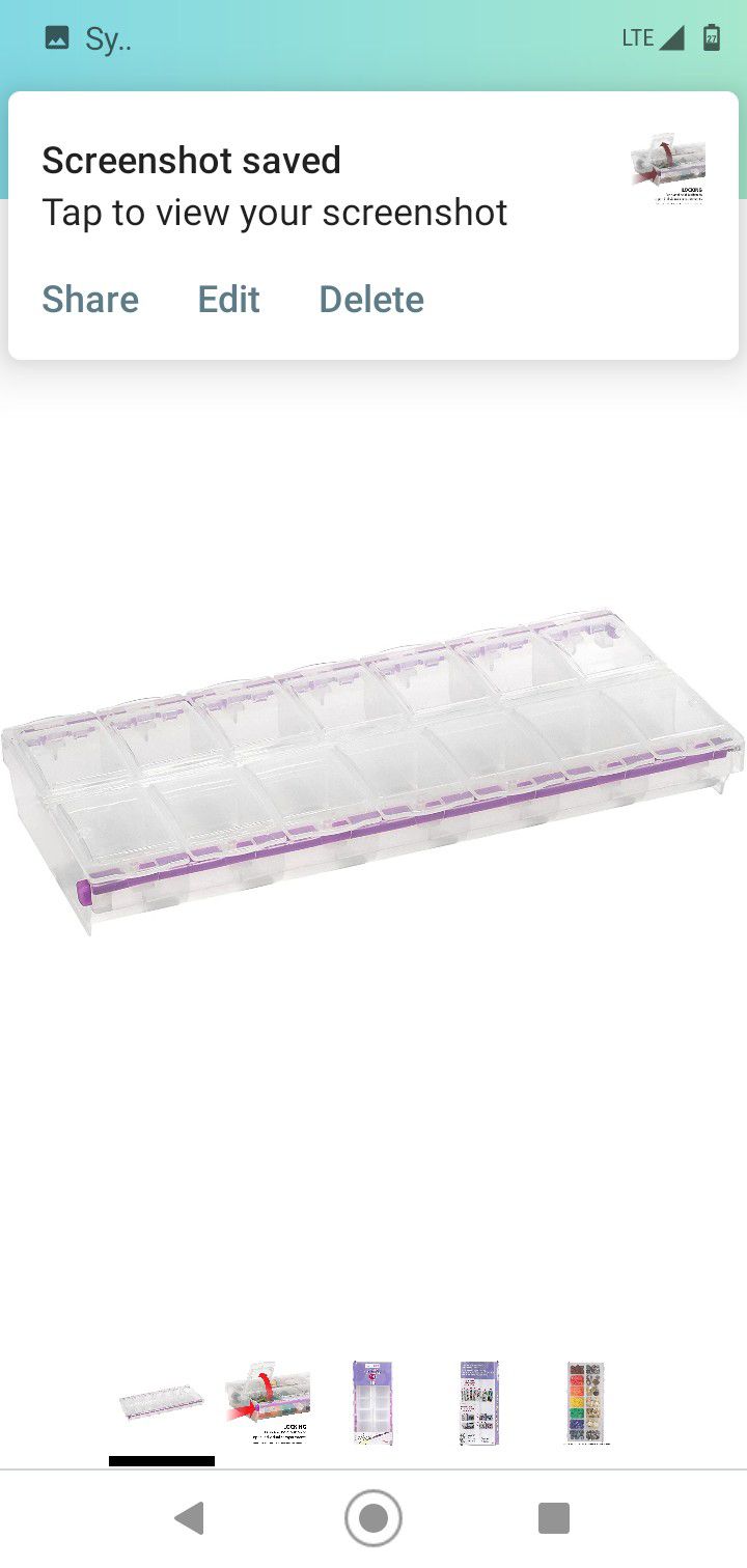 
CRAFT MATES Bead Organizer and Plastic Storage Containers 
