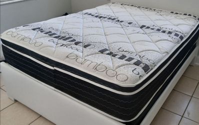 $199 Queen Pillow Top Mattress Only Braand New Free Delivery Same Day