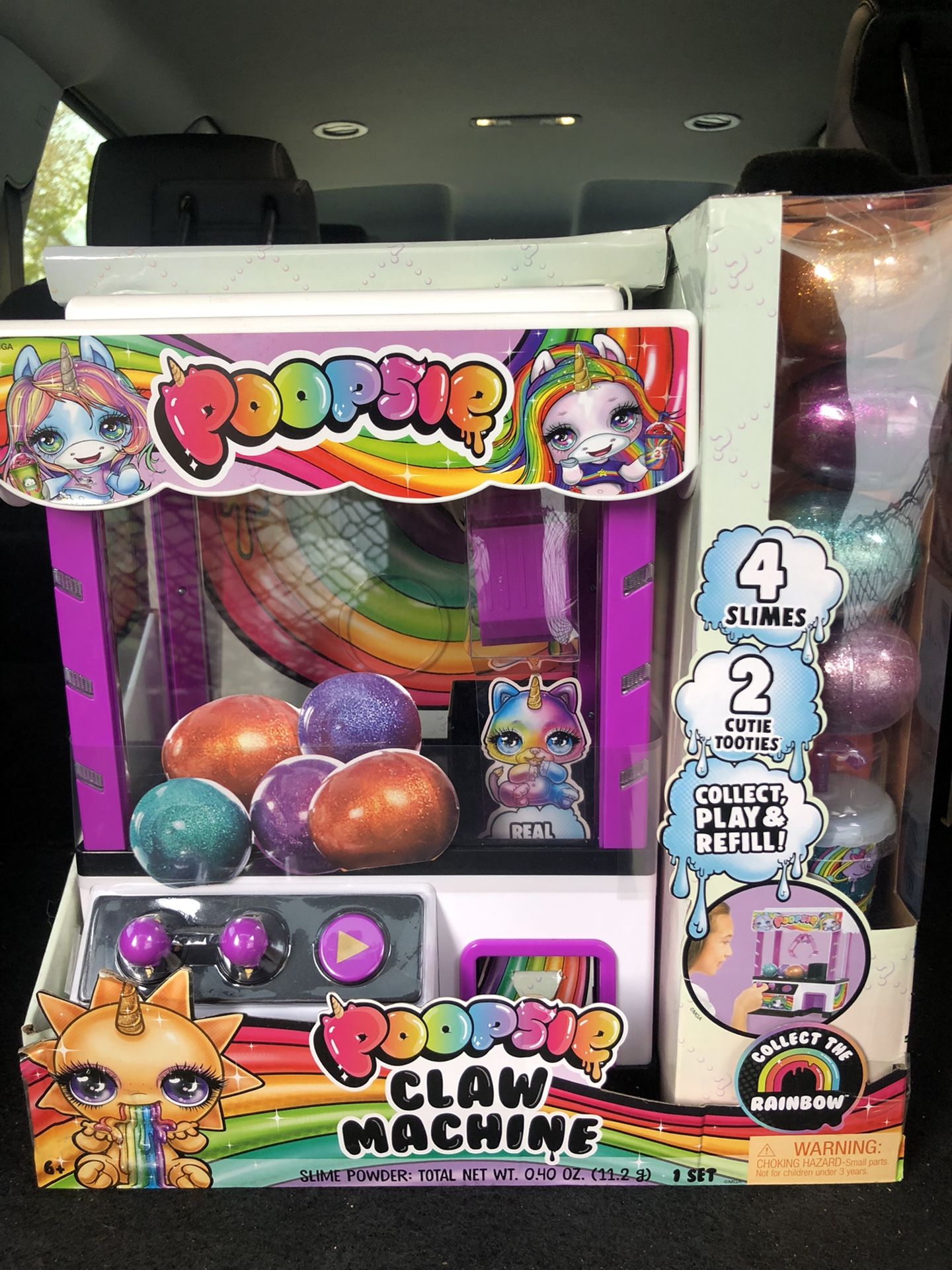 Poopsie Claw Machine with 4 Slimes & 2 Cutie Tooties Brand New for