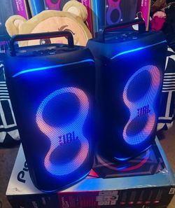 JBL Partybox Club Live Portable Bluetooth Wireless Party Speaker - LED Lights, Wireless Microphone, Bass Boost