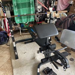 Pro Form Bench, Rack and Bar