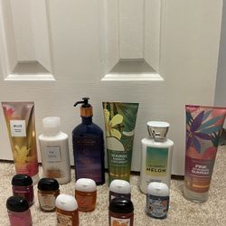 Bath And Body Works Body Cream And Hand Sanitizers 