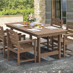 Outdoor Table & Chairs (6 Piece)