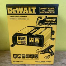Dewalt 1000 Watt Power Inverter (BRAND NEW)