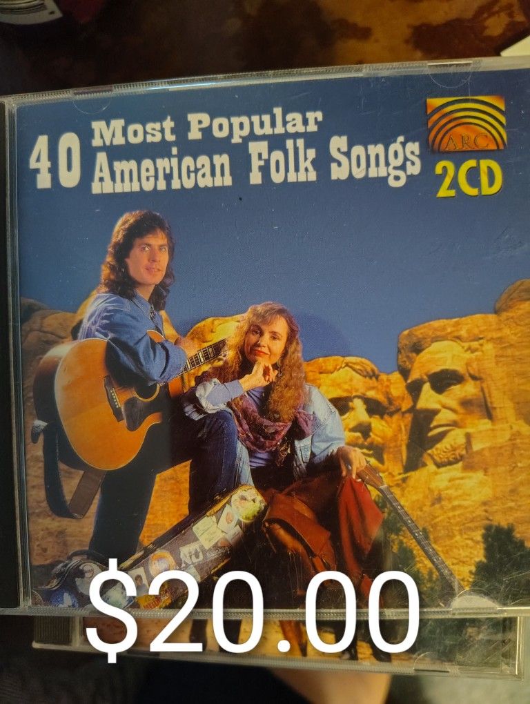 Most Popular American Folk Songs CD