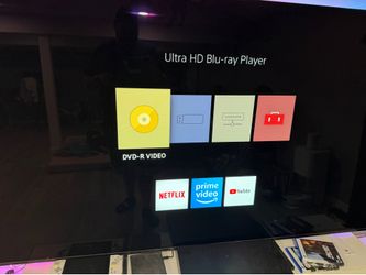 Sony 4K blu ray player