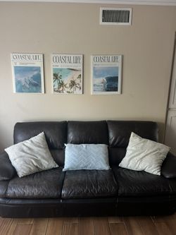 Leather Couch