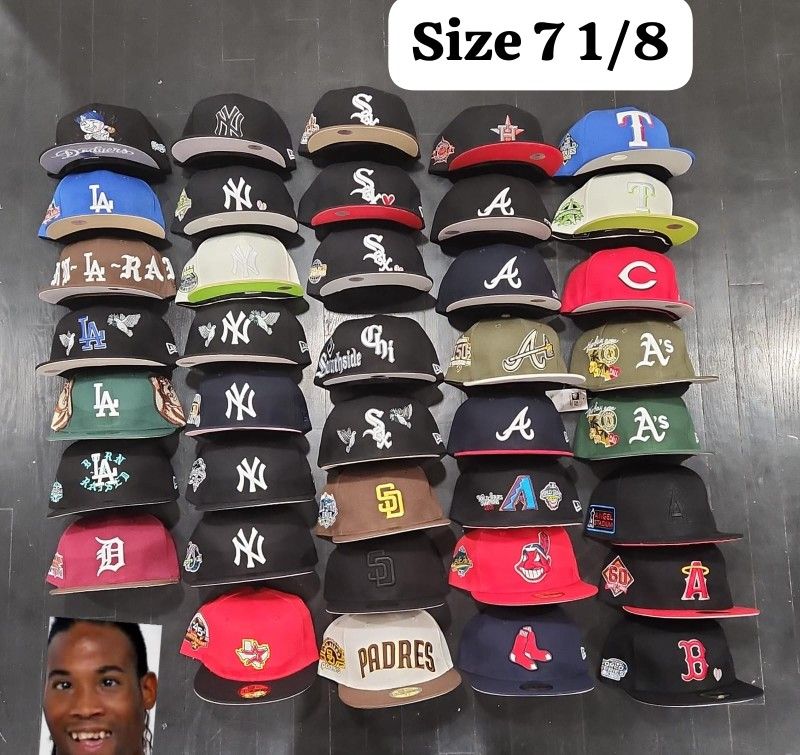 Fitted Hats In St. Louis Various Teams And Styles Size 7 1/8
