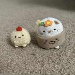 sumikko gurashi plushies