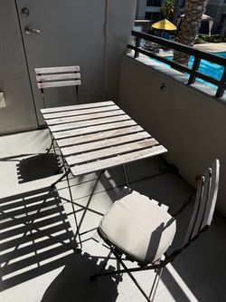 Patio Chairs & Table Set