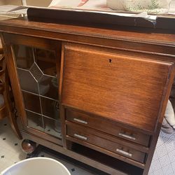 Antique secretary desk