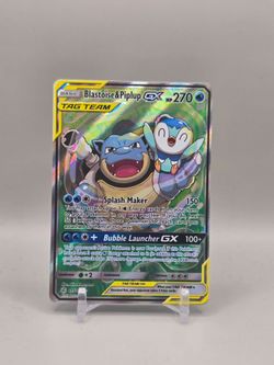 Blastoise & Piplup
GX
(Alternate
Full Art) NM