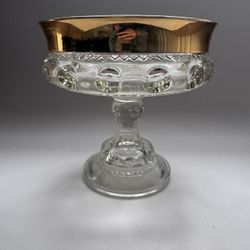 Kings Crown Glass Compote