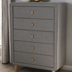 Baxton 5 Drawer Tall - Dresser - NEEDS TO GO IN 3 DAYS!!!