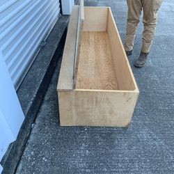 Wooden Toy Box 