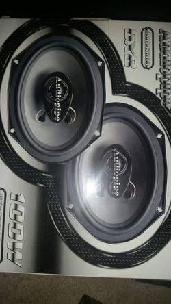 New audiopipe speakers