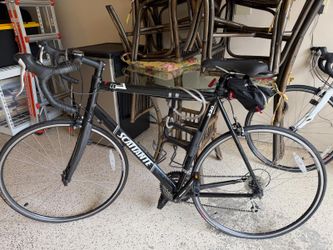 One bicycle for men and one for women.