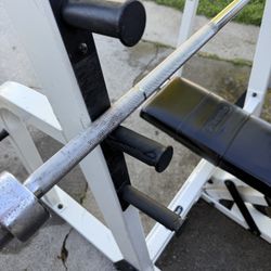 Nautilus bench with bar