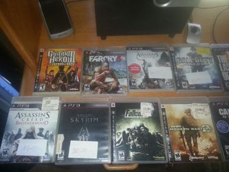 Playstation 3 super slim with games