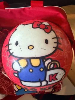 Little girls bowling ball