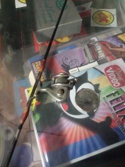 Fishing pole antenna vintage car or truck