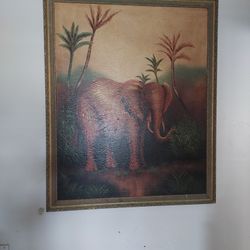 picture elephant 54x45 