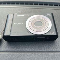 Sony Cyber-shot DSC-W800 digital camera. Black 