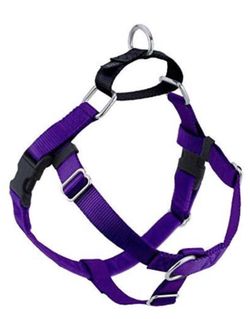 No Pull Dog Harness (Color-Purple | Size - M)