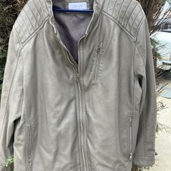 Calvin Klein Leather Jacket 