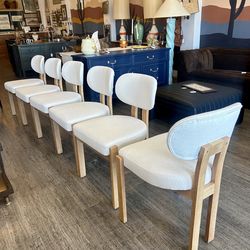 Dining Chairs / Set of 6 / Wood / NEW!