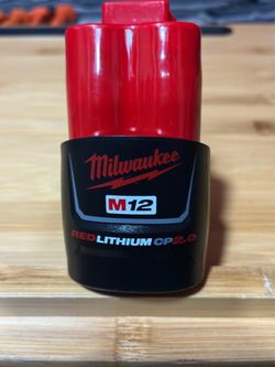 New Milwaukee M12 RedLithium CP2.0 Battery